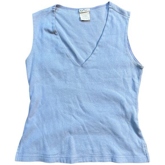 Self Esteem Tops - Self Esteem Y2K Ice Blue Essentials Tank Top